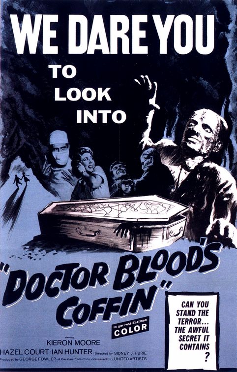 the movie poster: Doctor Blood's Coffin (1962)
