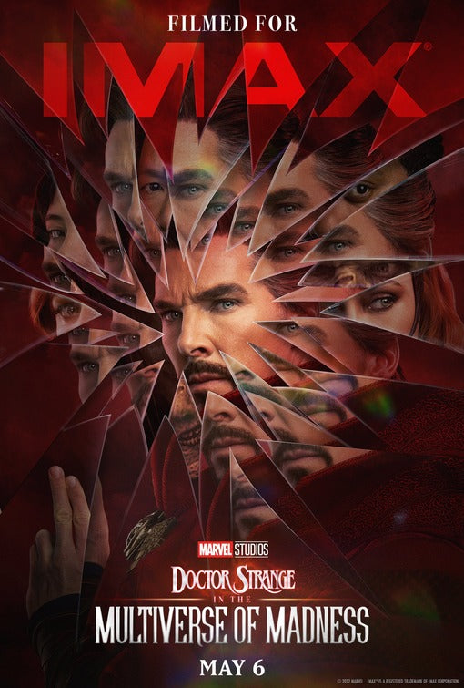 1000 piece jigsaw puzzle for the movie poster: Doctor Strange in the Multiverse of Madness (2022) ver3