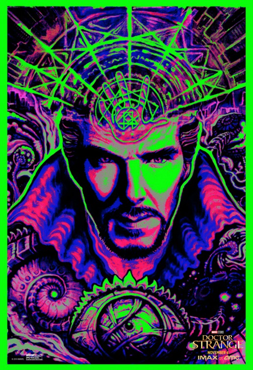 1000 piece jigsaw puzzle for the movie poster: Doctor Strange (2016) ver19