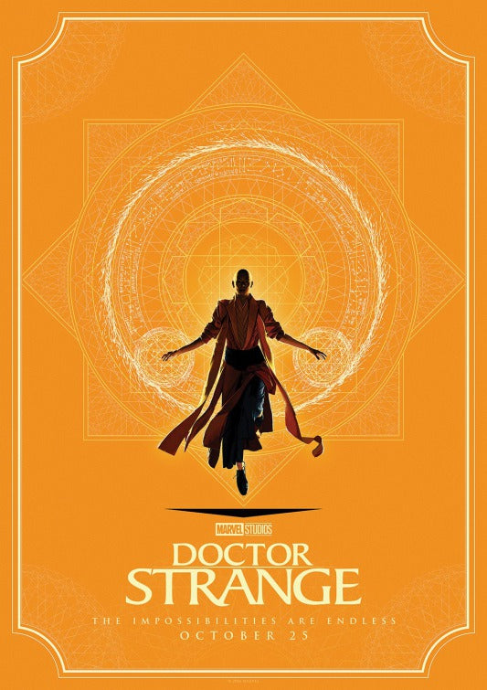 1000 piece jigsaw puzzle for the movie poster: Doctor Strange (2016) ver25