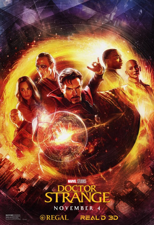 1000 piece jigsaw puzzle for the movie poster: Doctor Strange (2016) ver28