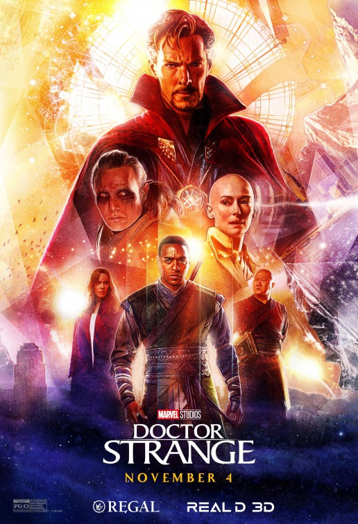 1000 piece jigsaw puzzle for the movie poster: Doctor Strange (2016) ver29
