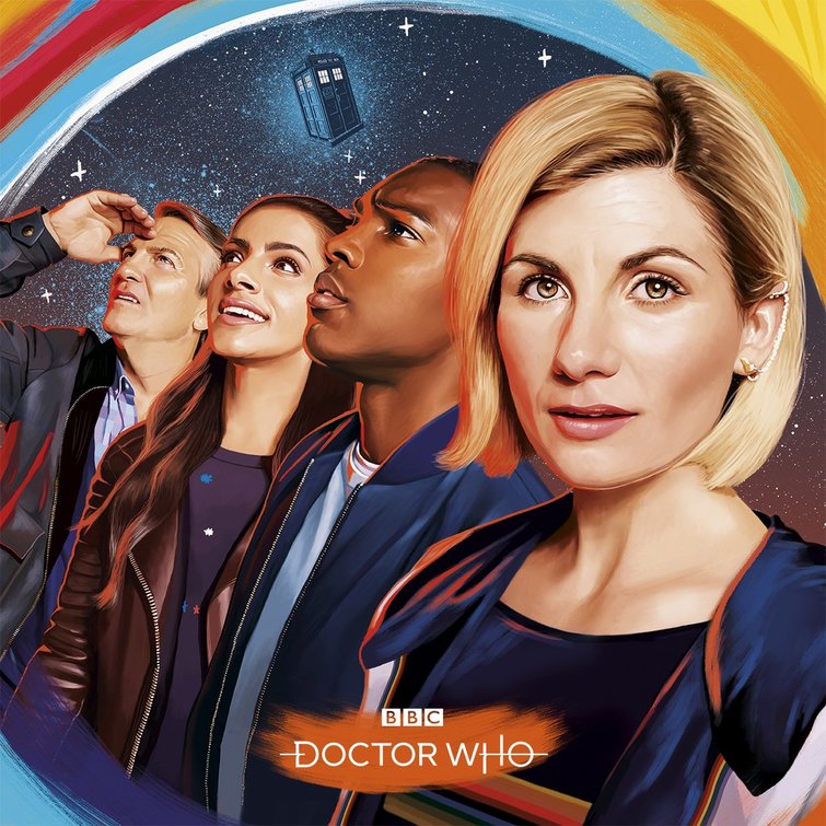 1000 piece jigsaw puzzle for tv poster: Doctor Who, ver19