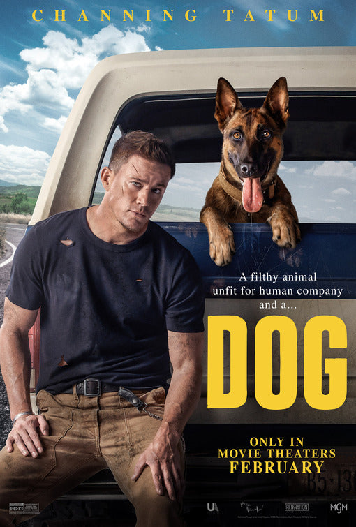1000 piece jigsaw puzzle for the movie poster: Dog (2022)