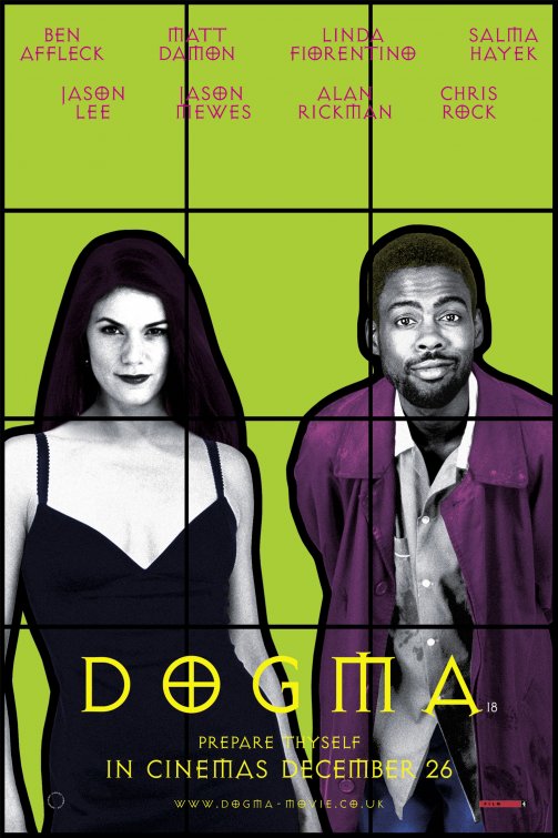 1000 piece jigsaw puzzle for the movie poster: Dogma (1999) ver4