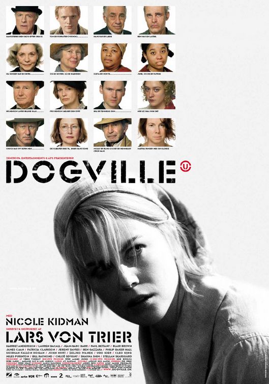 the movie poster: Dogville (2004)