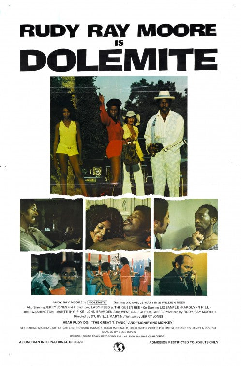 1000 piece jigsaw puzzle for the movie poster: Dolemite (1975) ver2