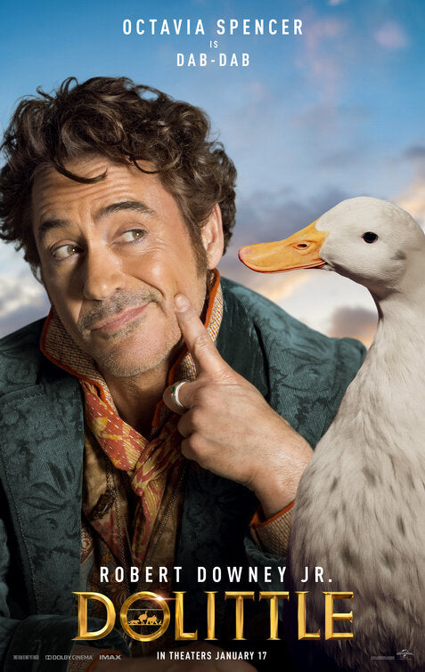 1000 piece jigsaw puzzle for the movie poster: Dolittle (2020) ver4