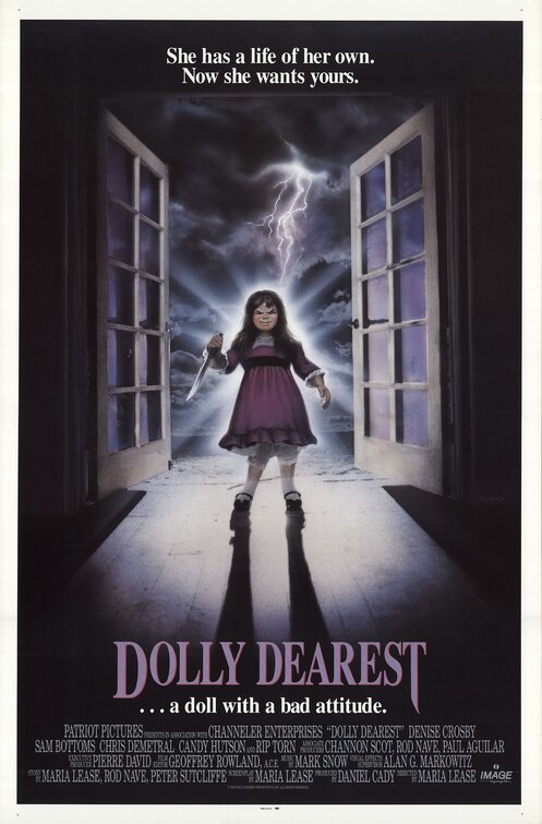 1000 piece jigsaw puzzle for the movie poster: Dolly Dearest (1991) ver2