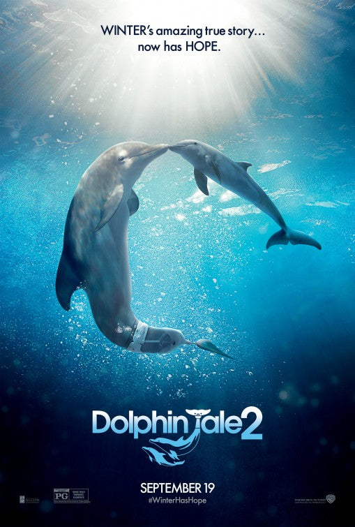 1000 piece jigsaw puzzle for the movie poster: Dolphin Tale 2 (2014)