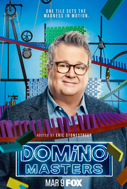 1000 piece jigsaw puzzle for tv poster: Domino Masters