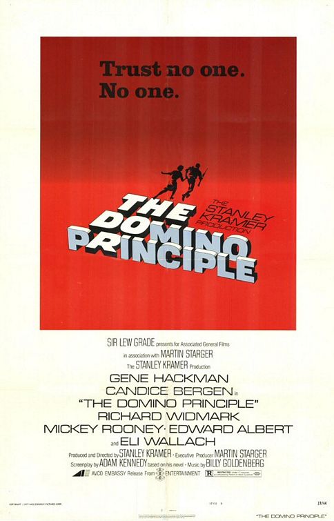 the movie poster: The Domino Principle (1977)