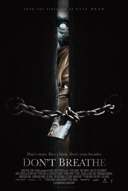 1000 piece jigsaw puzzle for the movie poster: Don't Breathe (2016) ver3