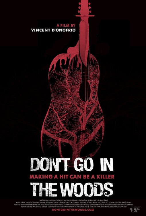 1000 piece jigsaw puzzle for the movie poster: Don't Go in the Woods (2012)