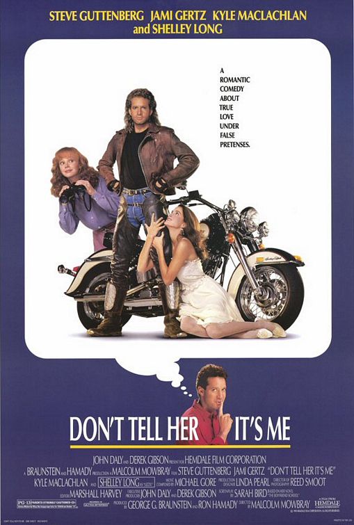 the movie poster: Don't Tell Her It's Me (1990) ver2