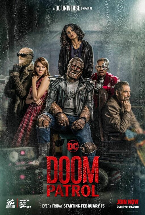 1000 piece jigsaw puzzle for tv poster: Doom Patrol, ver7