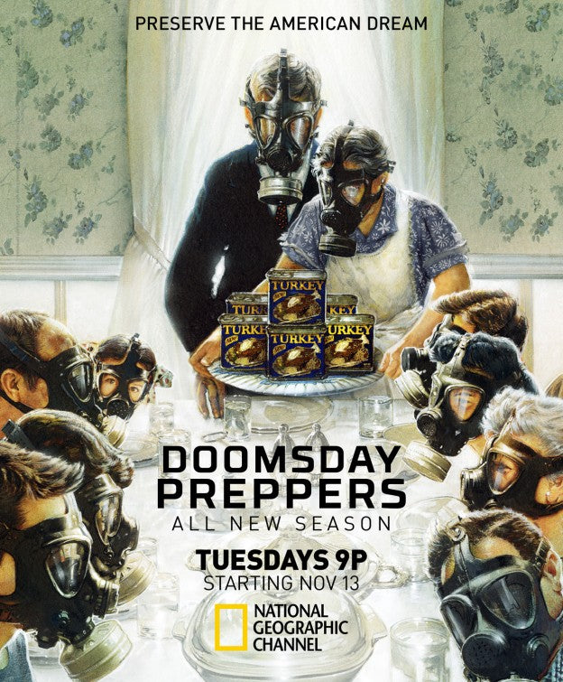 1000 piece jigsaw puzzle for tv poster: Doomsday Preppers