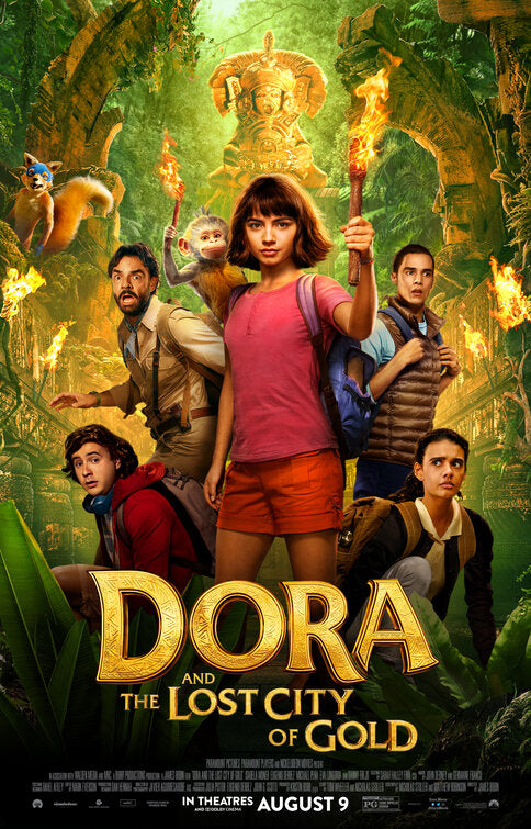 1000 piece jigsaw puzzle for the movie poster: Dora and the Lost City of Gold (2019) ver3