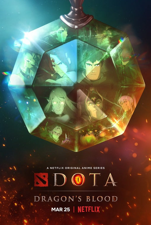1000 piece jigsaw puzzle for tv poster: Dota: Dragon's Blood