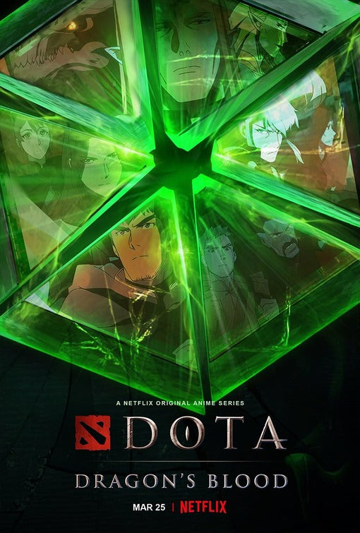 1000 piece jigsaw puzzle for tv poster: Dota: Dragon's Blood, ver6