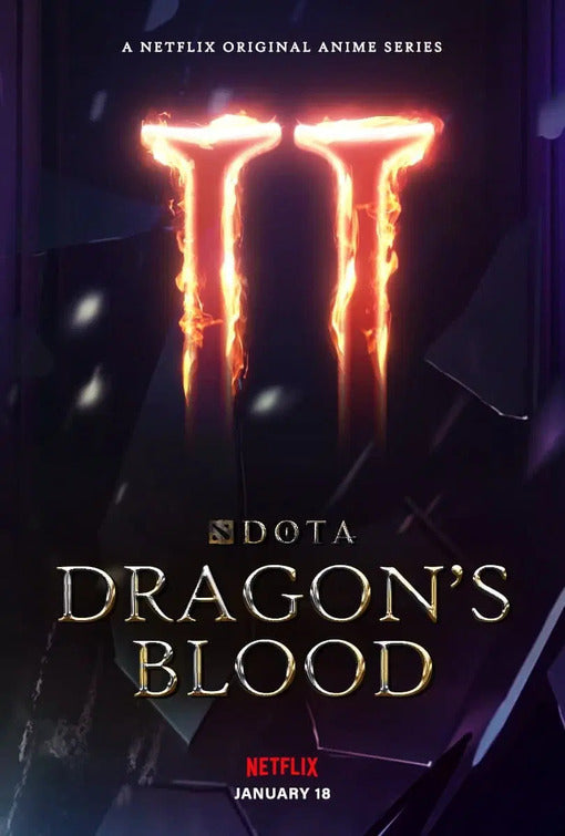 1000 piece jigsaw puzzle for tv poster: Dota: Dragon's Blood, ver8