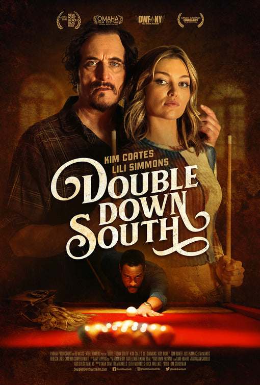 1000 piece jigsaw puzzle for the movie poster: Double Down South (2024)