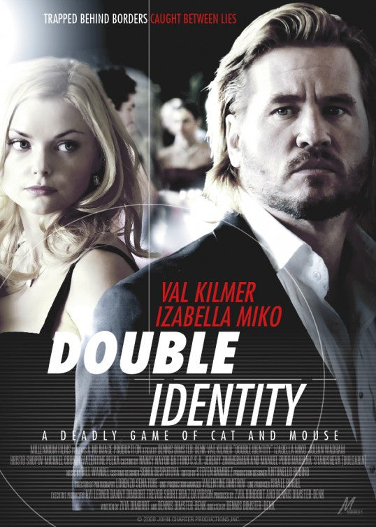 1000 piece jigsaw puzzle for the movie poster: Double Identity (2009)