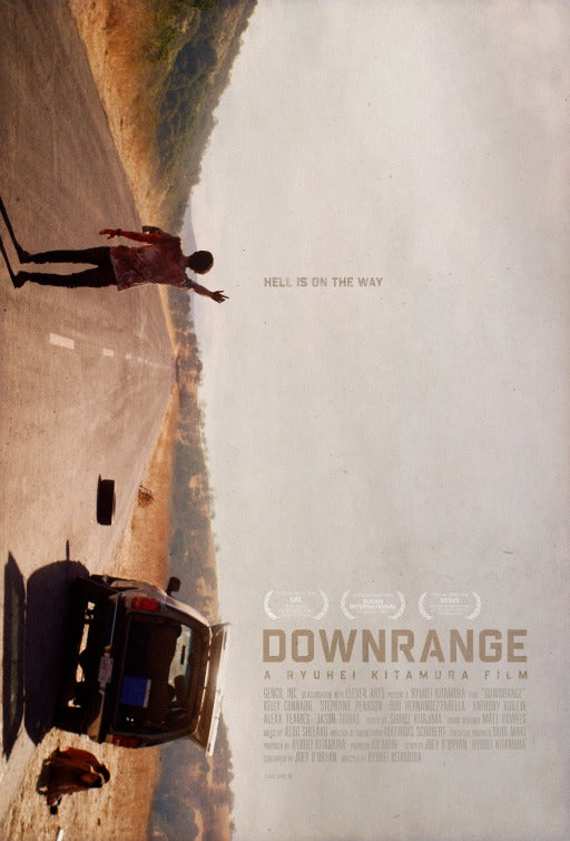 1000 piece jigsaw puzzle for the movie poster: Downrange (2018)