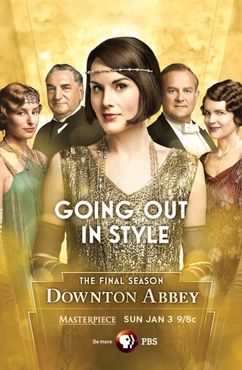 1000 piece jigsaw puzzle for tv poster: Downton Abbey, ver3