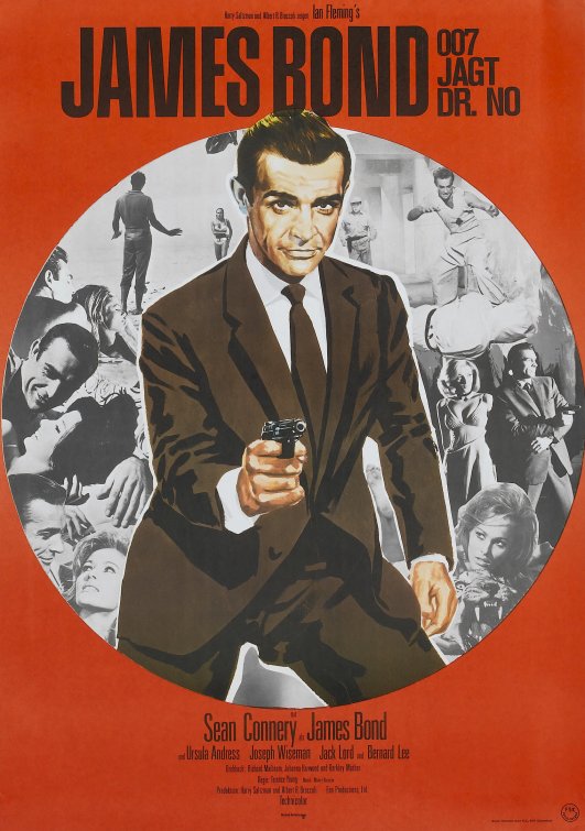 1000 piece jigsaw puzzle for the movie poster: Dr. No (1962) ver3