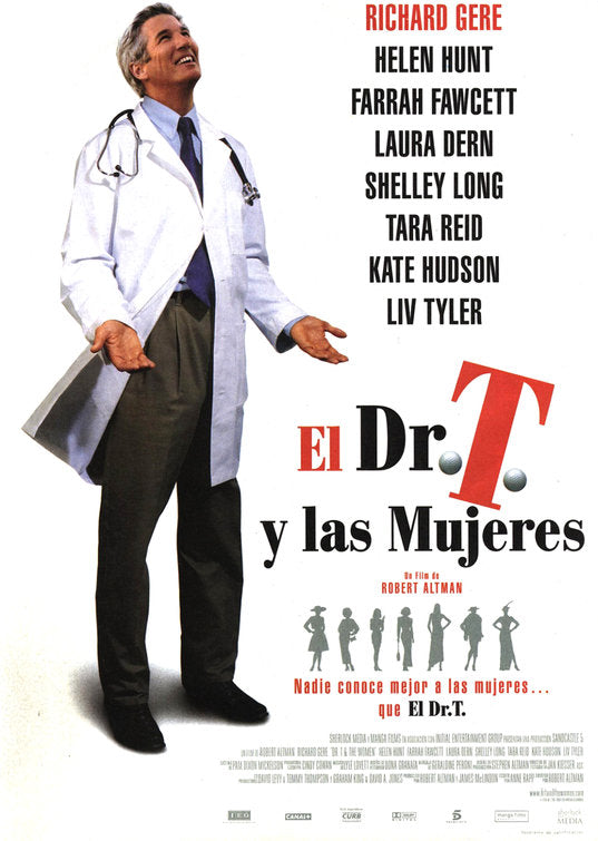 1000 piece jigsaw puzzle for the movie poster: Dr. T and the Women (2000) ver4