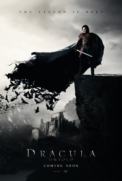 1000 piece jigsaw puzzle for the movie poster: Dracula Untold (2014)
