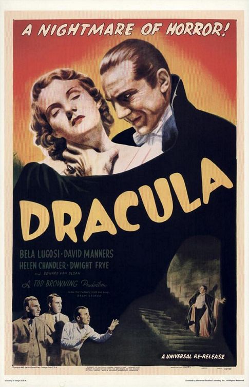 the movie poster: Dracula (1931) ver2
