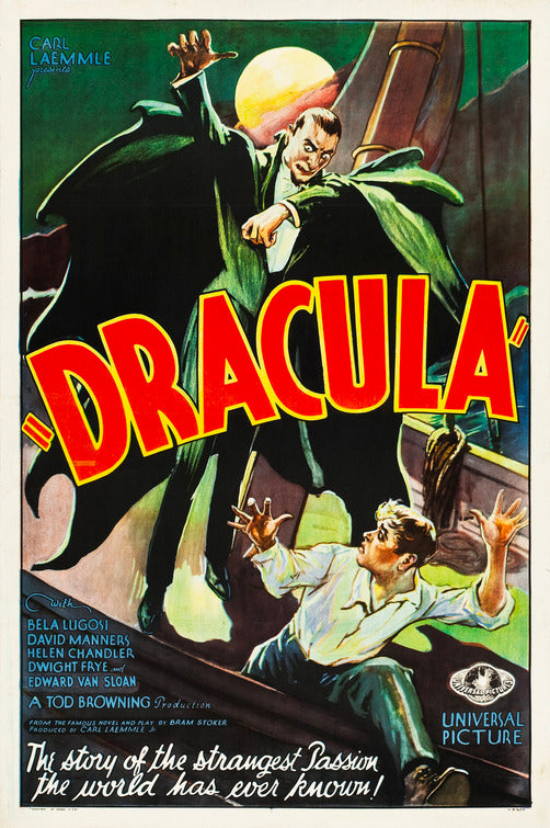 the movie poster: Dracula (1931) ver3
