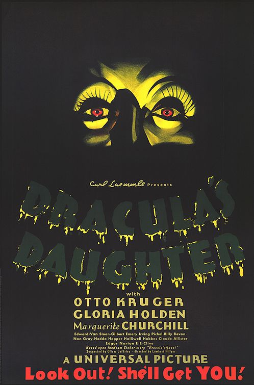 the movie poster: Dracula's Daughter (1936)
