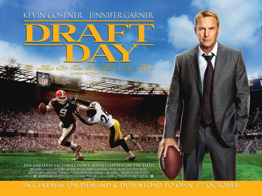 1000 piece jigsaw puzzle for the movie poster: Draft Day (2014) ver3