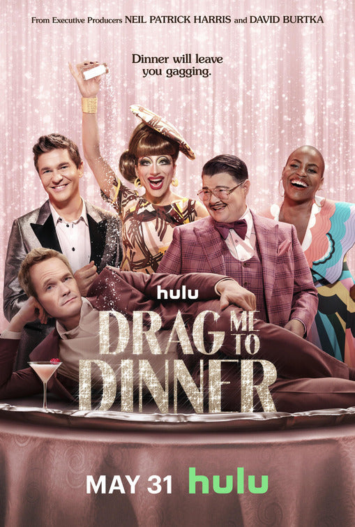 1000 piece jigsaw puzzle for tv poster: Drag Me to Dinner
