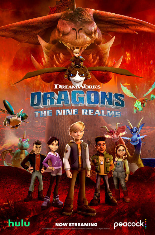 1000 piece jigsaw puzzle for tv poster: Dragons: The Nine Realms, ver8