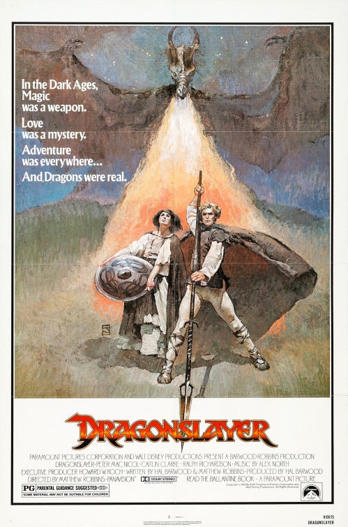 the movie poster: Dragonslayer (1981) ver2