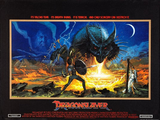 the movie poster: Dragonslayer (1981) ver4