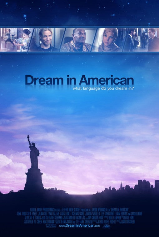 1000 piece jigsaw puzzle for the movie poster: Dream in American (2011)