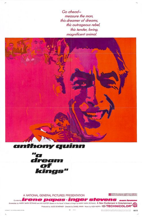 the movie poster: A Dream of Kings (1969)