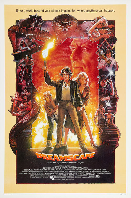 the movie poster: Dreamscape (1984)