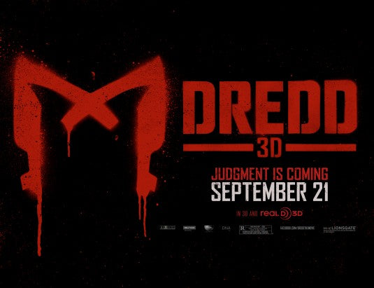 1000 piece jigsaw puzzle for the movie poster: Dredd (2012) ver3