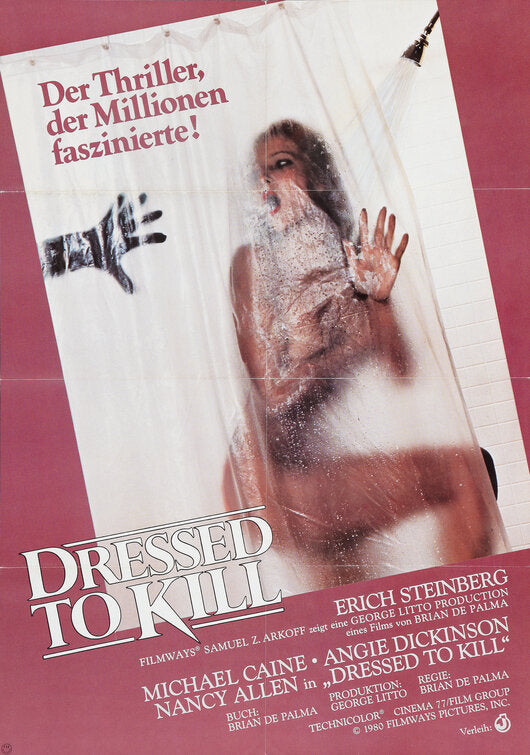 1000 piece jigsaw puzzle for the movie poster: Dressed to Kill (1980) ver2