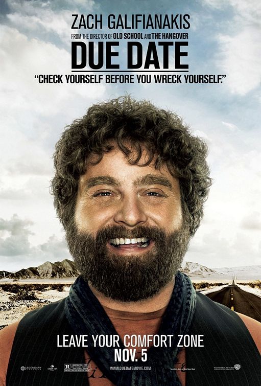 1000 piece jigsaw puzzle for the movie poster: Due Date (2010) ver3