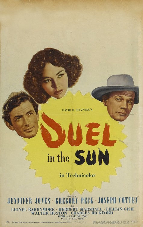 1000 piece jigsaw puzzle for the movie poster: Duel in the Sun (1946) ver10