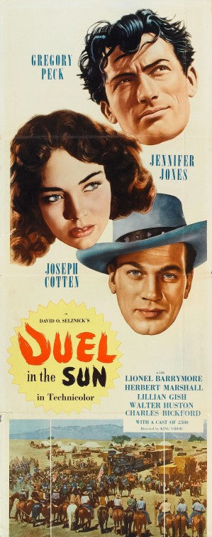 1000 piece jigsaw puzzle for the movie poster: Duel in the Sun (1946) ver7