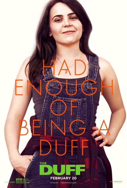 1000 piece jigsaw puzzle for the movie poster: The DUFF (2015) ver4
