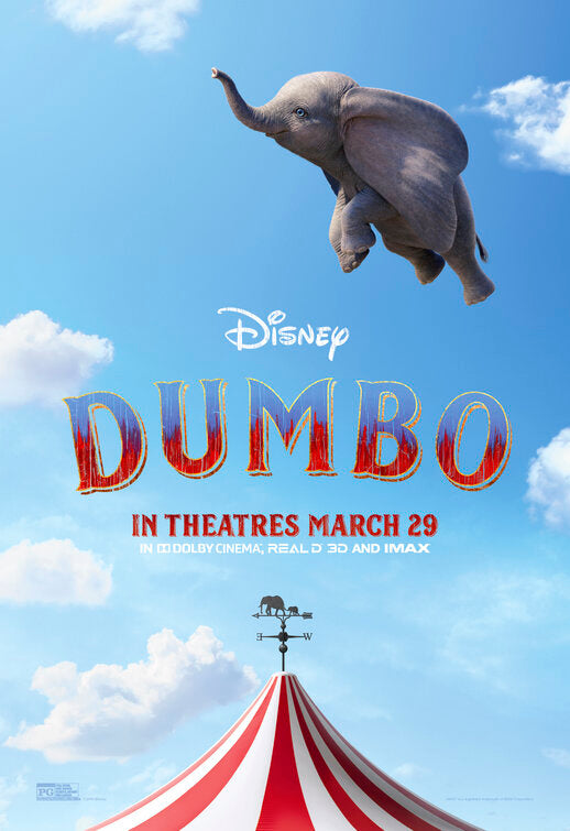 1000 piece jigsaw puzzle for the movie poster: Dumbo (2019) ver17